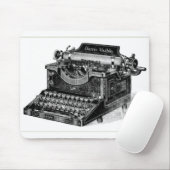 ヴィンテージHarris Visibleタイプライター マウスパッド (マウス)