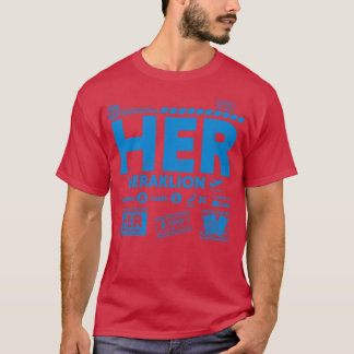 ヴィンテージHeraklion HER空港コード旅行デイリター Tシャツ