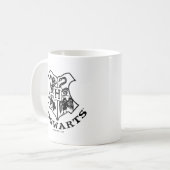 ヴィンテージHOGWARTS™スクールクレスト コーヒーマグカップ (正面左)