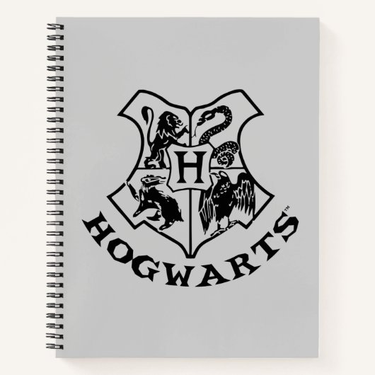 ヴィンテージHOGWARTS™スクールクレスト ノートブック (正面)