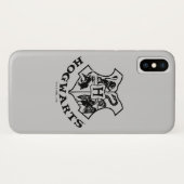 ヴィンテージHOGWARTS™スクールクレスト Case-Mate iPhoneケース (裏面(横))