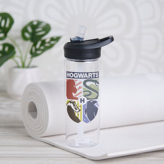 ヴィンテージHOGWARTS™スタンプクレスト ウォーターボトル (ヨガ)