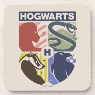ヴィンテージHOGWARTS™スタンプクレスト コースター