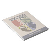 ヴィンテージHOGWARTS™スタンプクレスト ノートパッド (アングル)