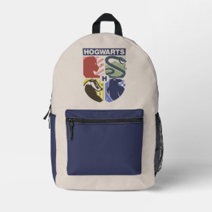 ヴィンテージHOGWARTS™スタンプクレス プリントバックパック
