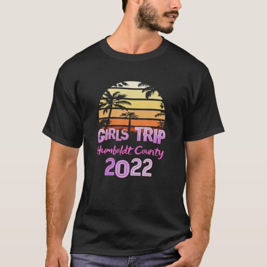 ヴィンテージHUMBOLDT郡すべての女の子の旅2022春 Tシャツ (正面)