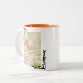 ヴィンテージHumpty Dumpty ツートーンマグカップ (正面左)
