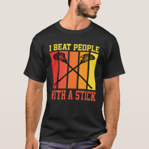 ヴィンテージIビートAスティック·ラクロス Tシャツ