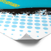 ヴィンテージIラブカザフスタン ポスター (角)