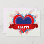 ヴィンテージIラブハイチ ポストカード (正面/裏面)