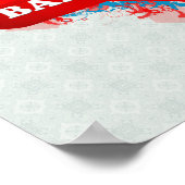 ヴィンテージIラブバングラデシュ ポスター (角)