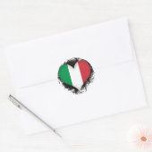ヴィンテージI愛イタリア ラウンドシール (封筒)