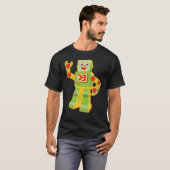 ヴィンテージI Love Robots Roboticsエンジニア技術者 Tシャツ (正面フル)