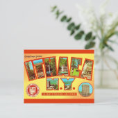 ヴィンテージIthicaニューヨーク挨拶はがき ポストカード (スタンド正面)