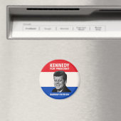 ヴィンテージJFKケネディ大統領、1960年キャンペーン マグネット (インサイチュ (食洗機))