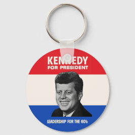ヴィンテージJFKケネディ1960大統領選挙運動 キーホルダー