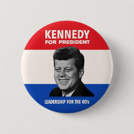 ヴィンテージJFK ケネディ大統領1960年選挙キャンペーン 缶バッジ