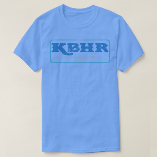 ヴィンテージKBHR 57 am北方露出無線Tシャツ Tシャツ (デザイン正面)