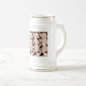 ヴィンテージKitty Cat/白黒フォト ビールジョッキ (正面右)