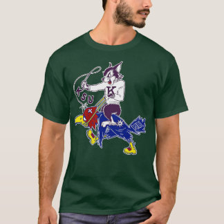 ヴィンテージKState Wildcat対KU Jayhawk Tシャツ