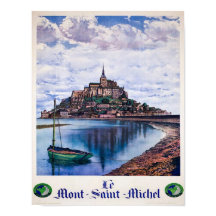 ヴィンテージL.Pecheuy 1930モンディントミシェル旅行