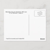 ヴィンテージLades in Hats IIポストカード ポストカード (裏面)