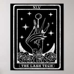 ヴィンテージLash TechタロットカードLash Tech, S ポスター