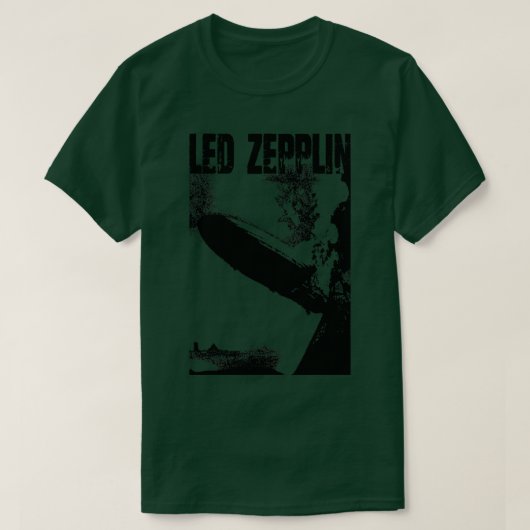 ヴィンテージLEDゼップリン長袖 Tシャツ (デザイン正面)