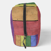 ヴィンテージLGBT国旗のプライド悩むレインボーモノグラム ドップキット (右)