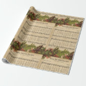 ヴィンテージLullay Thou小さな子供のクリスマス ラッピングペーパー (アンロールド)