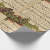 ヴィンテージLullay Thou小さな子供のクリスマス ラッピングペーパー (角)