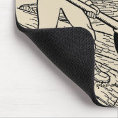 「ヴィンテージLumberjackツール」 マウスパッド (コーナー)