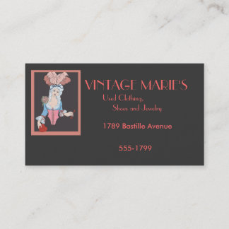 ヴィンテージMarie 名刺