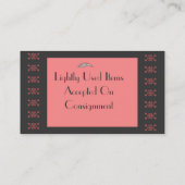 ヴィンテージMarie 名刺 (裏面)