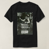 ヴィンテージMDCパンクショーチラシクラシックTシャツ Tシャツ (デザイン正面)