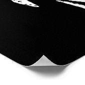 ヴィンテージ'MERICA米国国旗のポスター（中） ポスター (角)