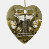 ヴィンテージMGのスポーツ・カー セラミックオーナメント (右)