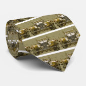 ヴィンテージMGのスポーツ・カー ネクタイ (ロール)