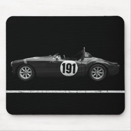 ヴィンテージMGレースカーマウスパッド マウスパッド