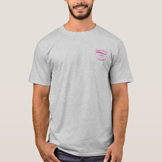 ヴィンテージMiami Beach、フロリダの東海岸 Tシャツ (正面)