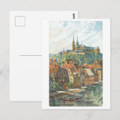 ヴィンテージMichaelsberg Abbey、Bamberg、ドイツ ポストカード (正面/裏面)