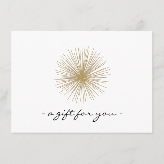 ヴィンテージMODERNISTギフト券 (正面)