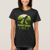 ヴィンテージMommysaurus Mommy恐竜のおもしろい贈り物 Tシャツ (正面)