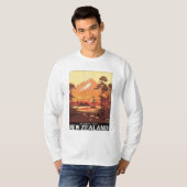 ヴィンテージMt.Taranaki Mt.Egmontニュージーランド Tシャツ (正面フル)