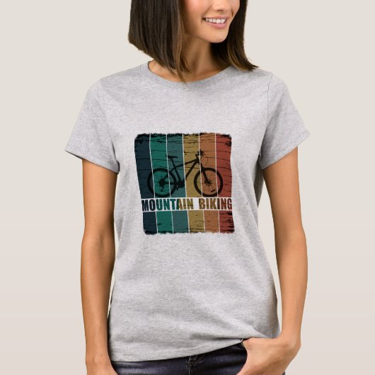 ヴィンテージMTBマウンテンバイク Tシャツ (正面)
