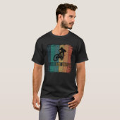 ヴィンテージMTB ダウンヒルマウンテンバイク Tシャツ (正面フル)