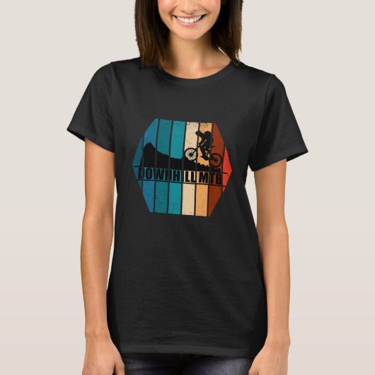 ヴィンテージMTB ダウンヒル マウンテンバイク Tシャツ (正面)