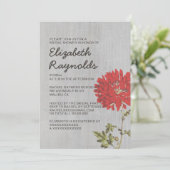 ヴィンテージMumsブライダルシャワー招待状 招待状 (スタンド正面)