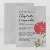 ヴィンテージMumsブライダルシャワー招待状 招待状 (正面/裏面)