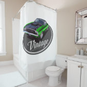 ヴィンテージMUSCLチャレンジャー シャワーカーテン (インサイチュ)